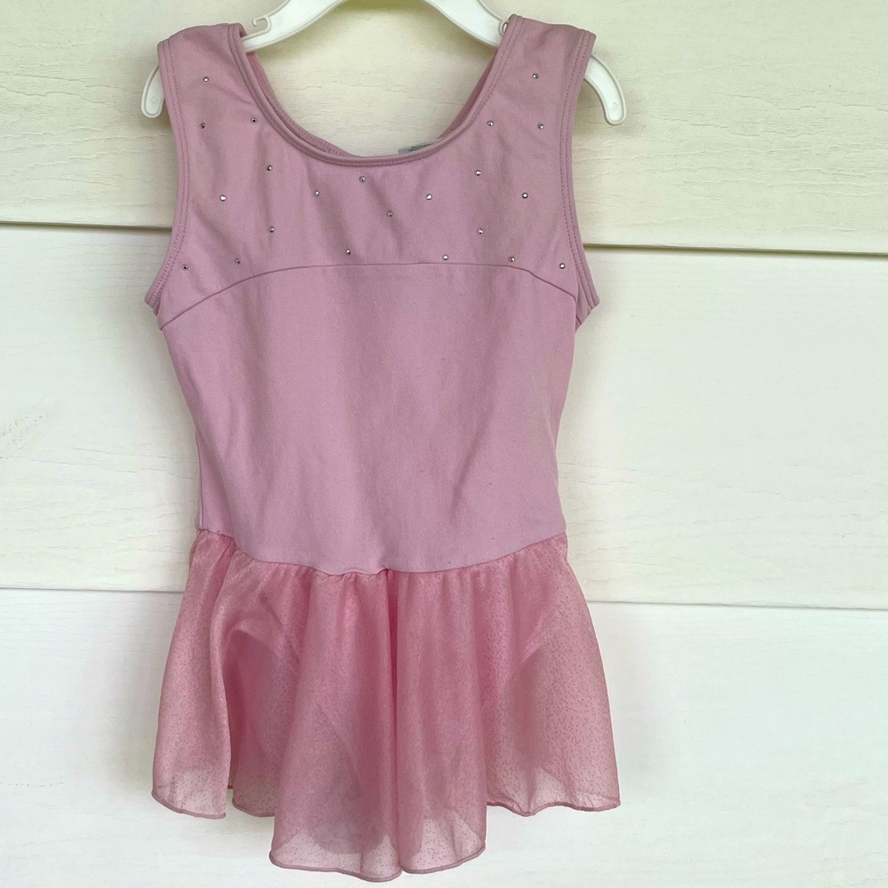 Girl’s 6/7 Pink Jacques Moret Dance Leotard